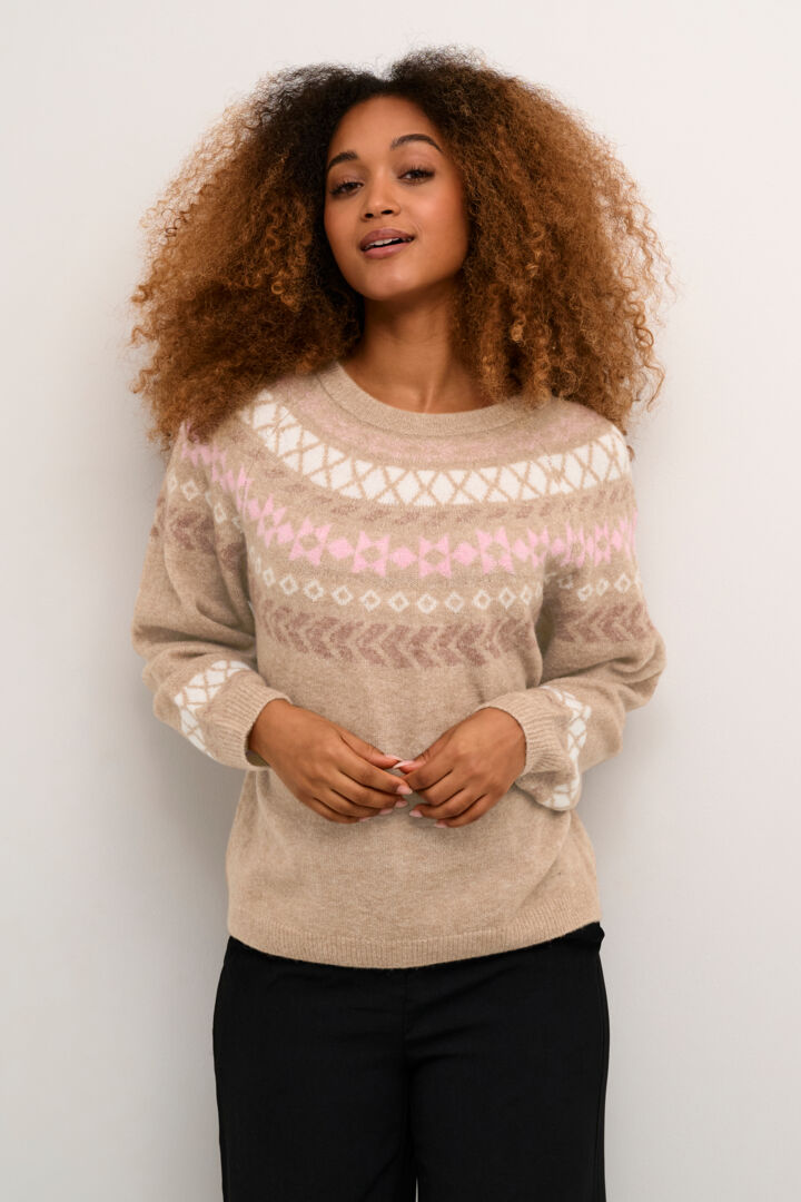 Chandail CRCherrie Knit Pullover CREAM