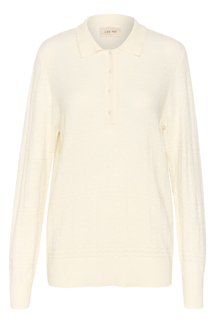 CRDela Polo Knit Blouse