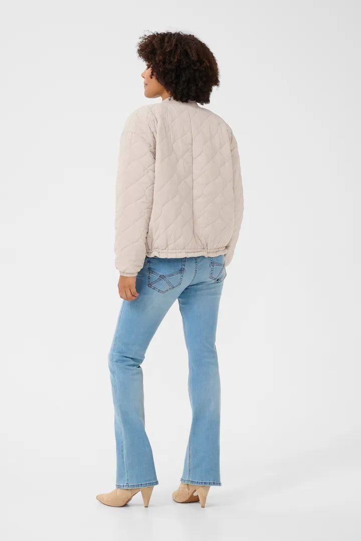 CRMyra Quilt Jacket CREAM