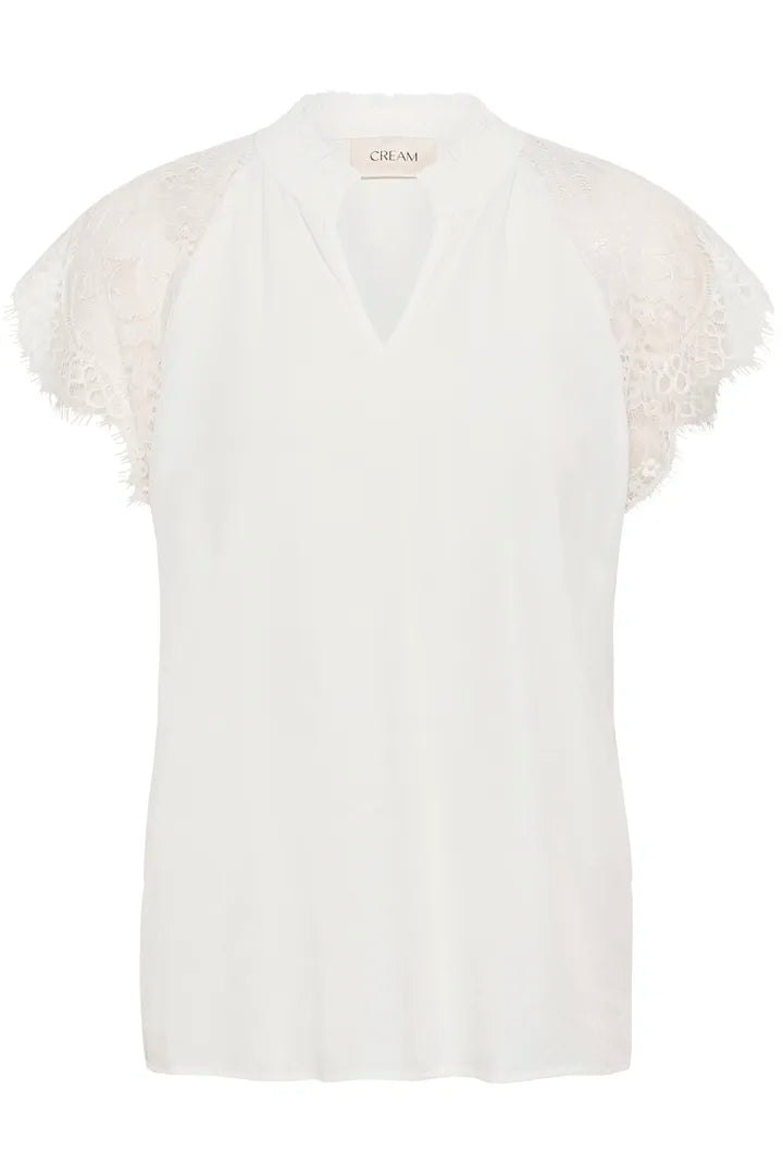 CRNola Lace Blouse CREAM