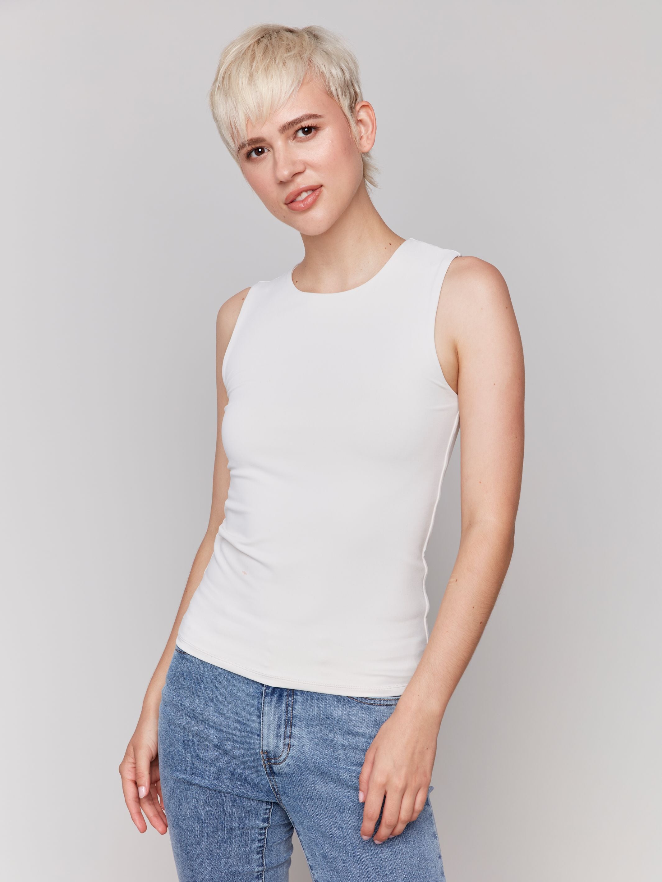 Super Stretch Sleeveless Top CHARLIE B