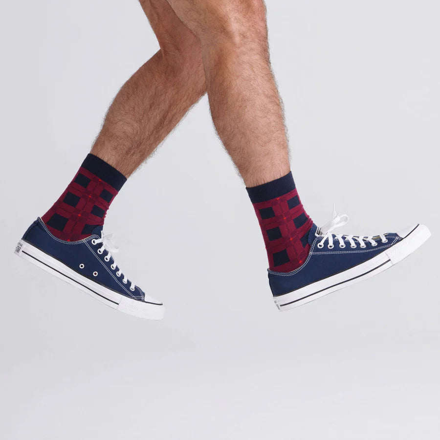 SAXX Mid-Calf Socks Two Pack